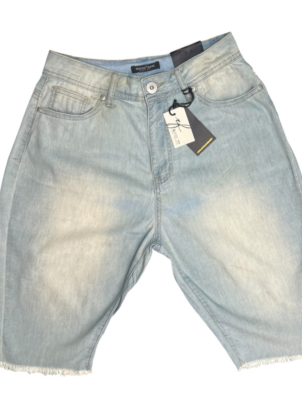 Light Wash Denim Shorts